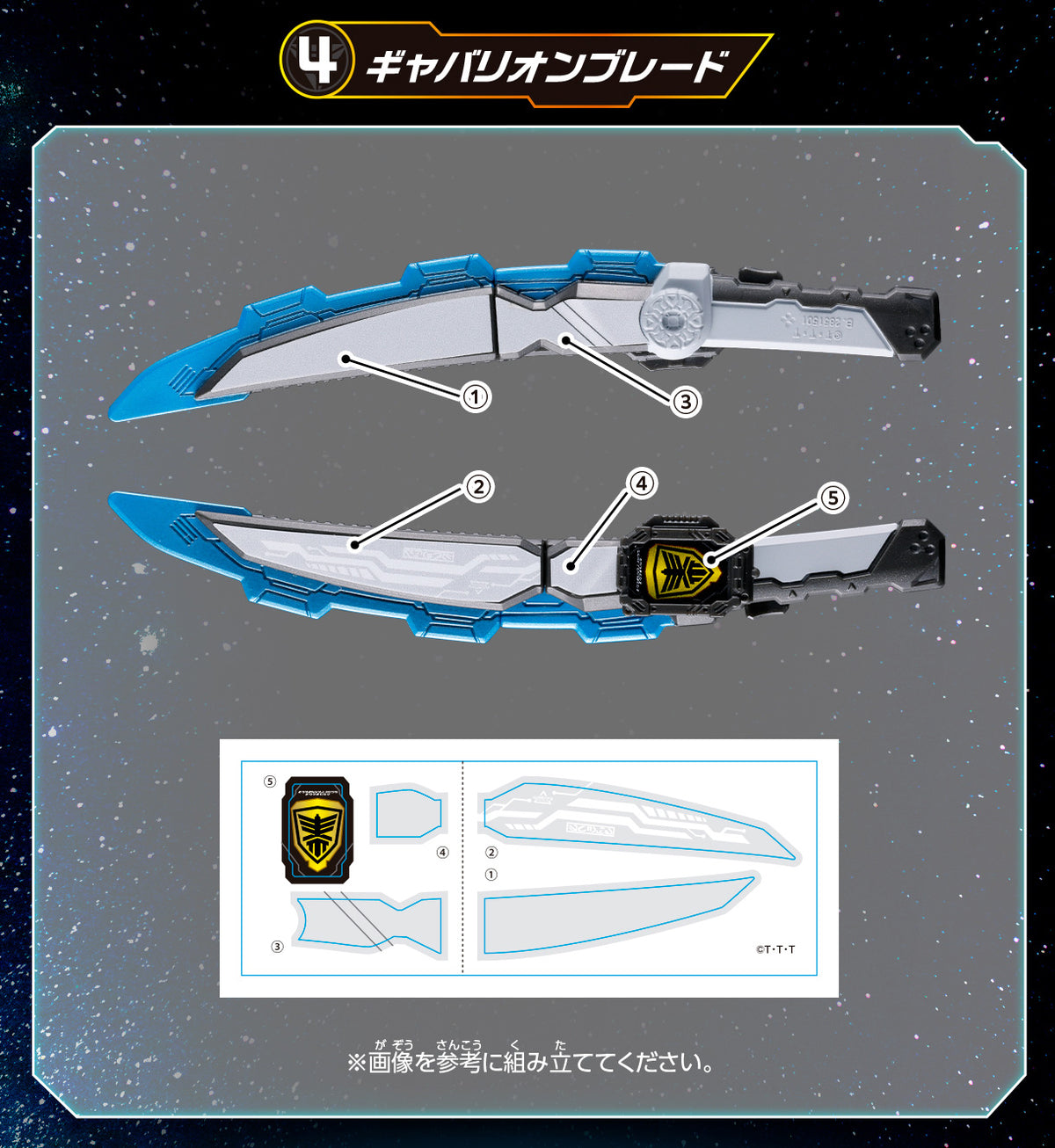 Gavan Infinity GP Narikiri Set 01