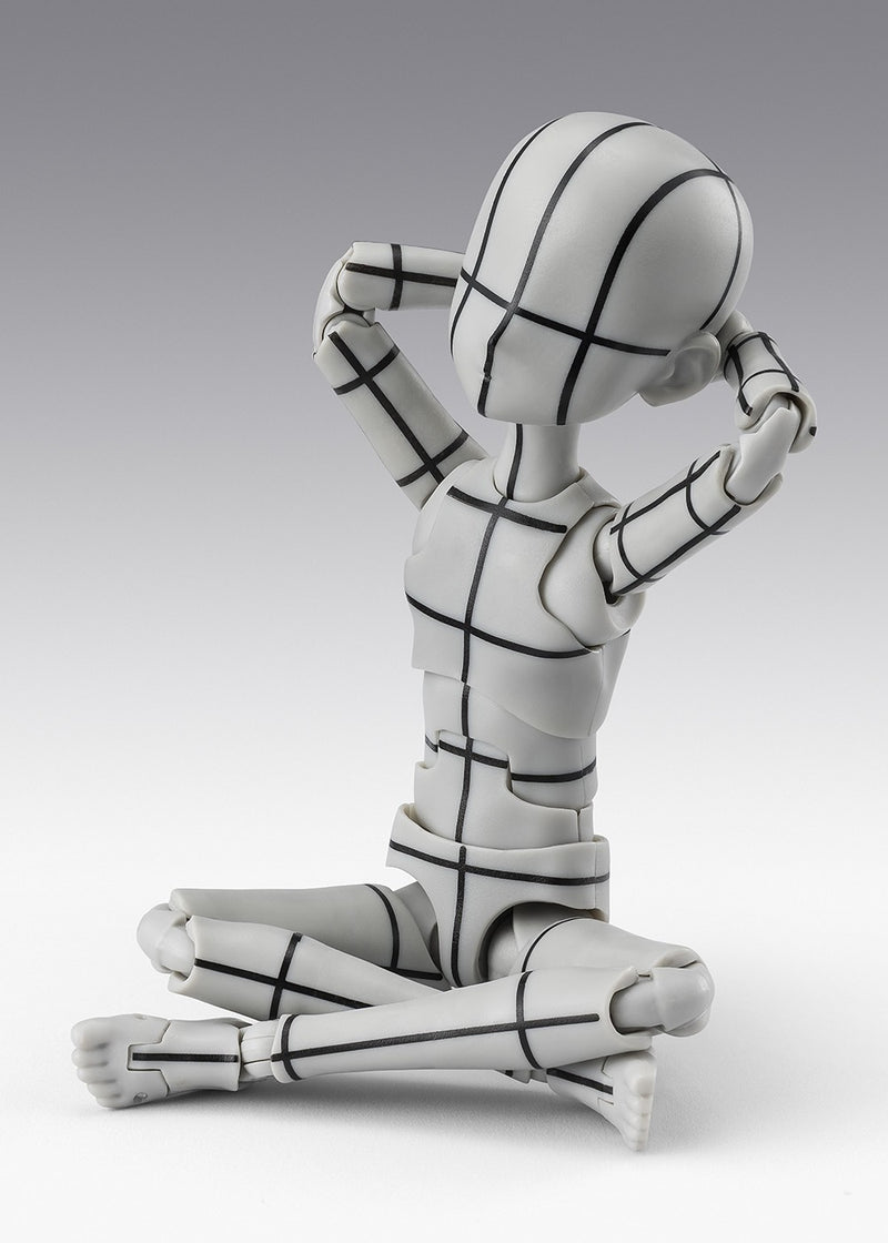 SH Figuarts Body-Kun Wireframe Ken Sugimori Edition (Gray Color Ver)