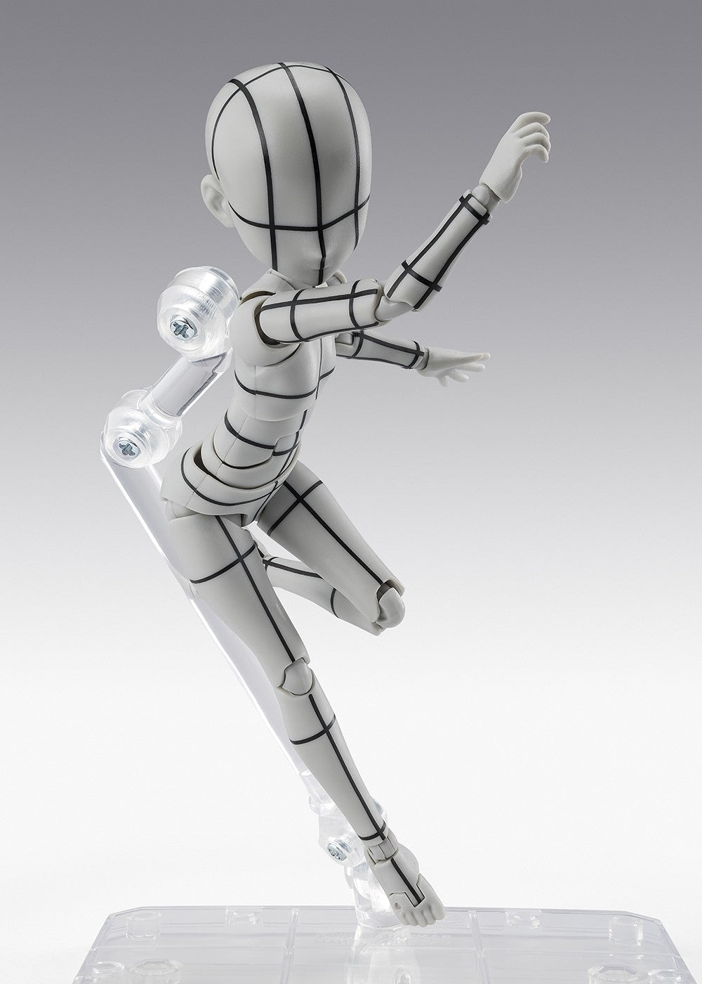 SH Figuarts Body-Chan Wireframe Ken Sugimori Edition (Gray Color Ver)