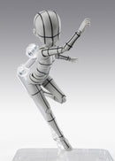 SH Figuarts Body-Chan Wireframe Ken Sugimori Edition (Gray Color Ver)