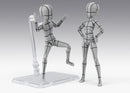 SH Figuarts Body-Chan Wireframe Ken Sugimori Edition (Gray Color Ver)