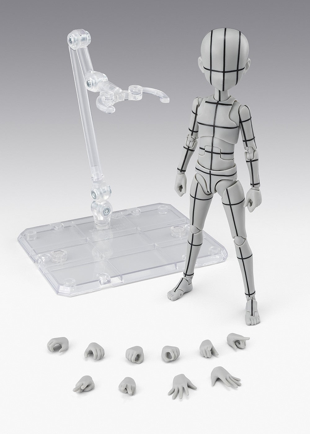 SH Figuarts Body-Kun Wireframe Ken Sugimori Edition (Gray Color Ver)