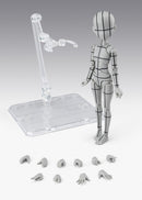SH Figuarts Body-Chan Wireframe Ken Sugimori Edition (Gray Color Ver)