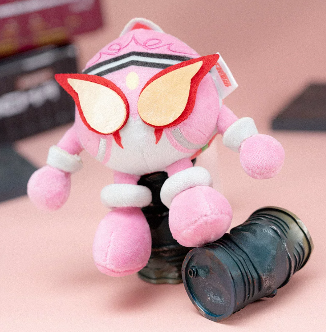 [PREORDER] Moeyu Kamen Rider Poppy & Marika Chibi Plush Charm