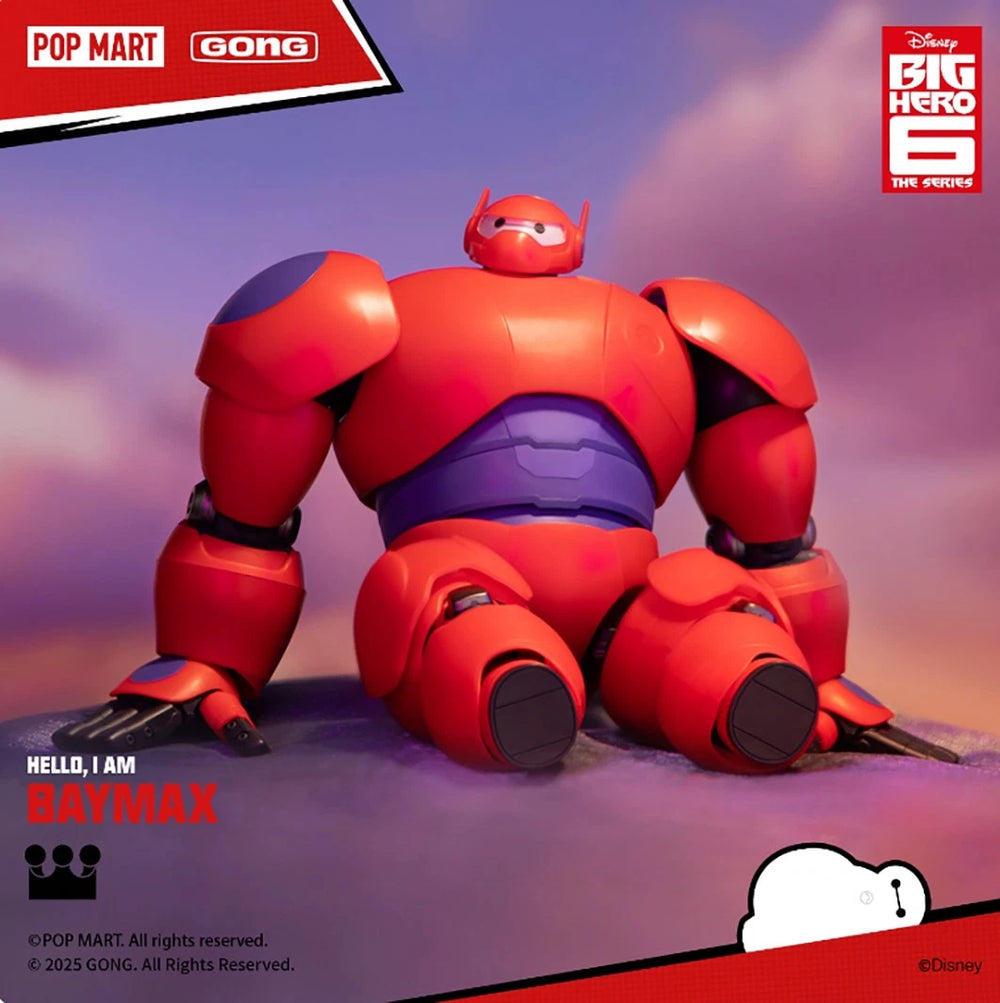 POPMart x GONG Baymax Action Model Kit