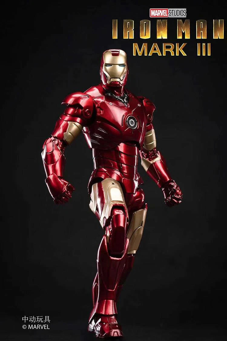 ZD Toys Iron Man MK3 1/10 Action Figure w/ LEDs