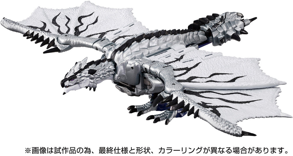 Silver Liolaeus (Rathalos) Prime - Monster Hunter x Transformers