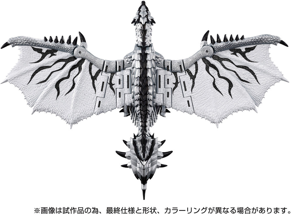 Silver Liolaeus (Rathalos) Prime - Monster Hunter x Transformers