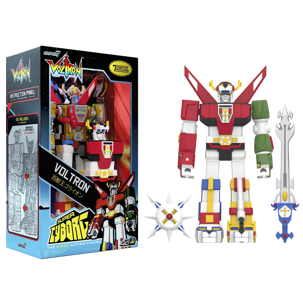 [PREORDER] Super Cyborg Voltron - Full Color