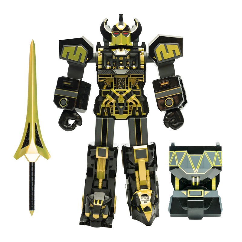 Power Rangers Cyborg Power Rangers Super Cyborg Megazord - Black & Gold