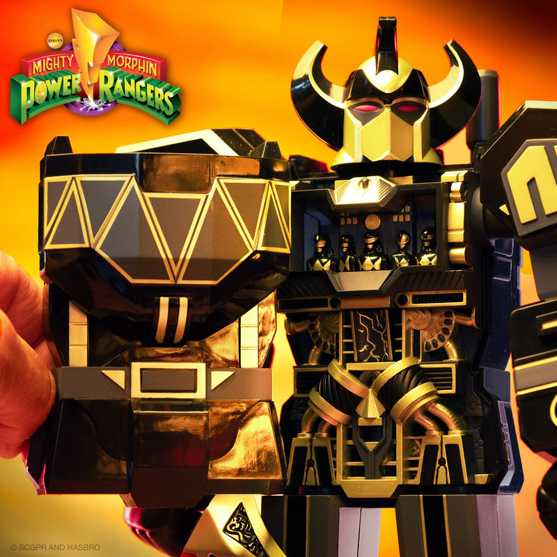 Power Rangers Cyborg Power Rangers Super Cyborg Megazord - Black & Gold
