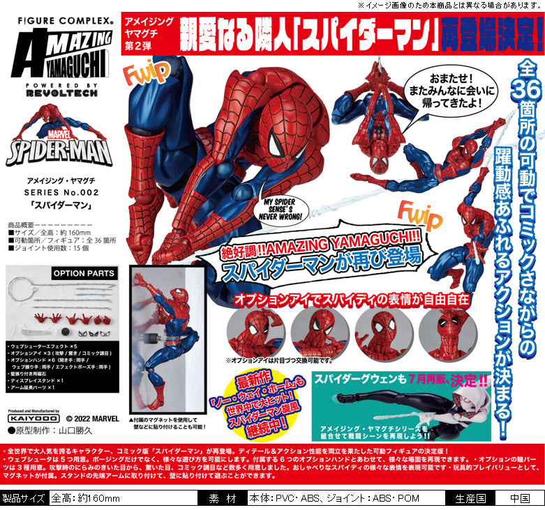 Amazing Yamaguchi Series No. 002 Spider-Man