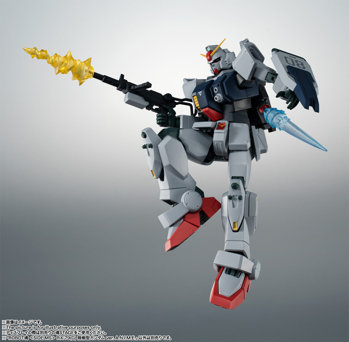[PREORDER] ROBOT Damashii (SIDE MS) RX-79(G) Land Battle Type Gundam ver. A.N.I.M.E. (Reissue)