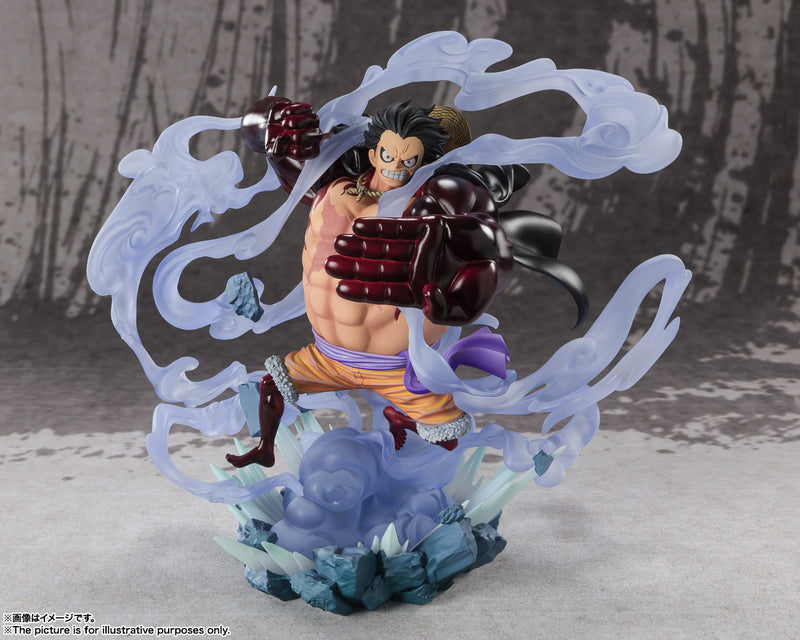luffy gear 4 manga Figuarts ZERO (Super Fierce Battle) Monkey D. Luffy -Gear 4 Captain On