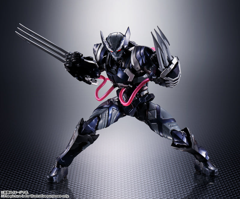 SH Figuarts Tech-on Avengers Venom Symbiote Wolverine