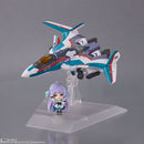 Macross Tiny Session VF-31S Siegfried (Arad Molders) w/ Mikumo Guynemer