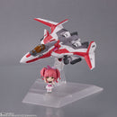 Macross Tiny Session VF-31C Siegfried (Mirage Farina Jenius) w/ Makina Nakajima