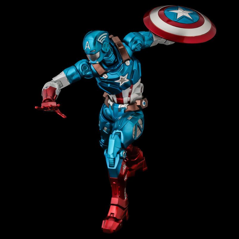 Fighting Armor Captain America