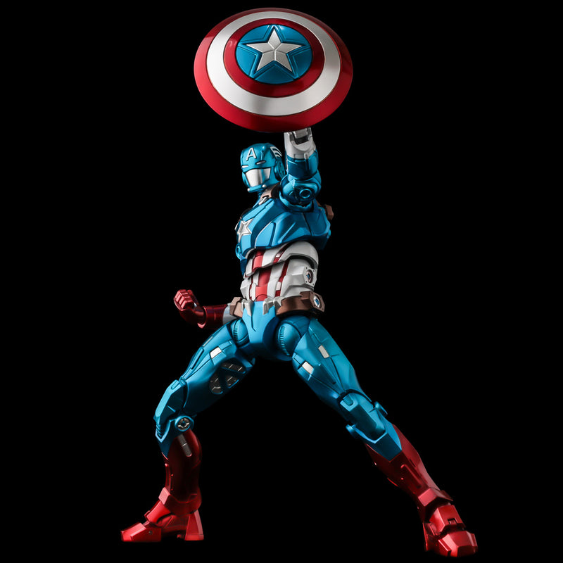 Fighting Armor Captain America