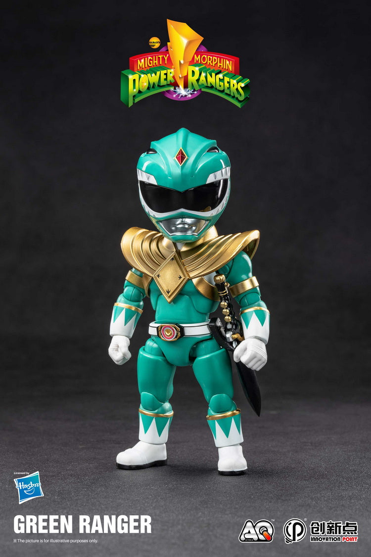 Action Q Power Rangers Action Q Mighty Morphin Green Ranger