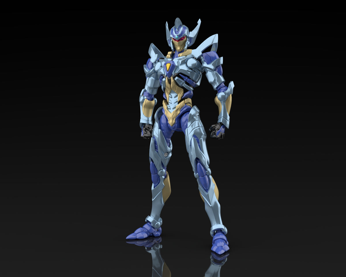 SSSS Dynazenon BD Set 4 w/ Rising Blue DX Grid Knight