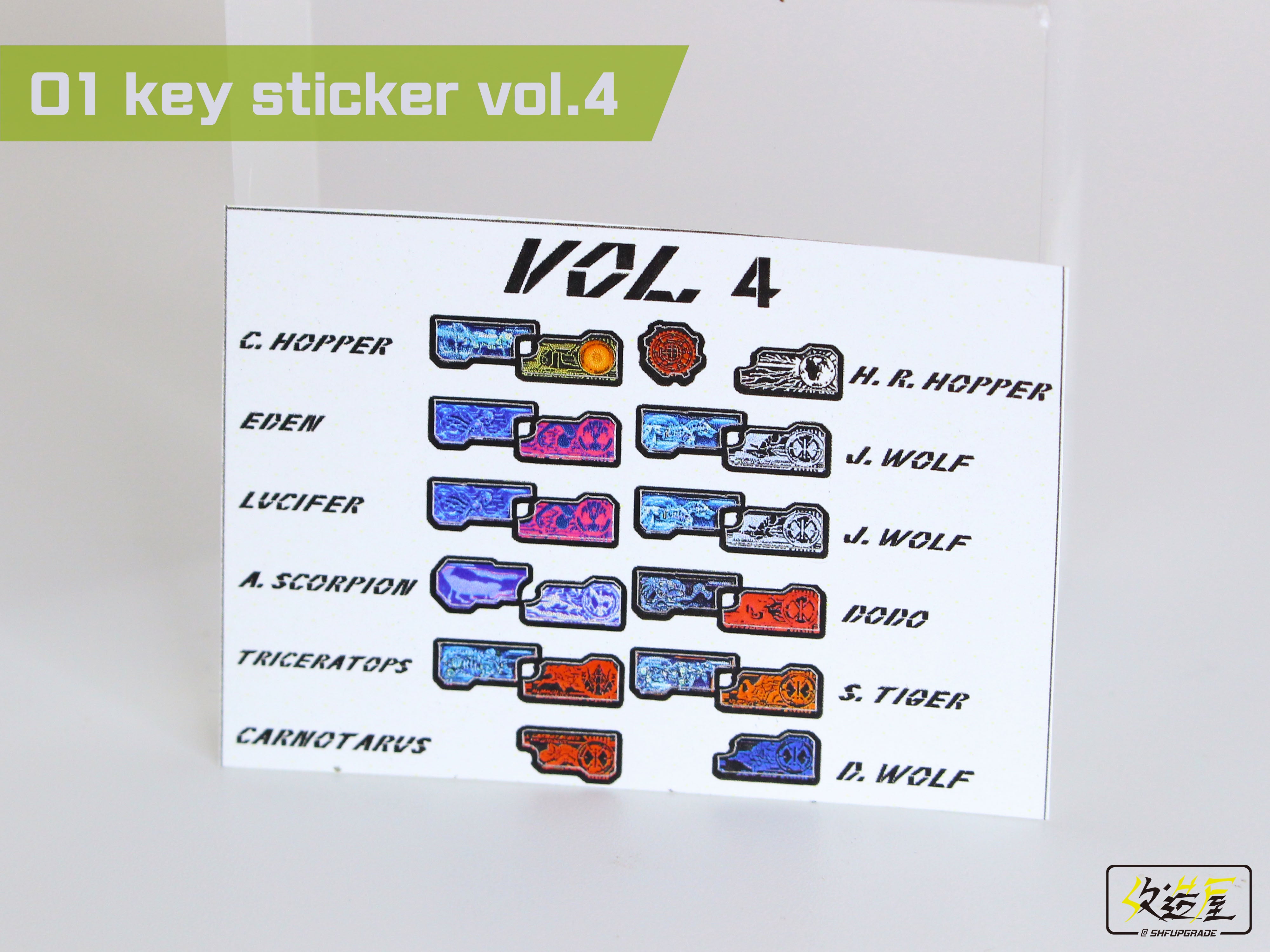 01 Key Sticker Set Vol 4