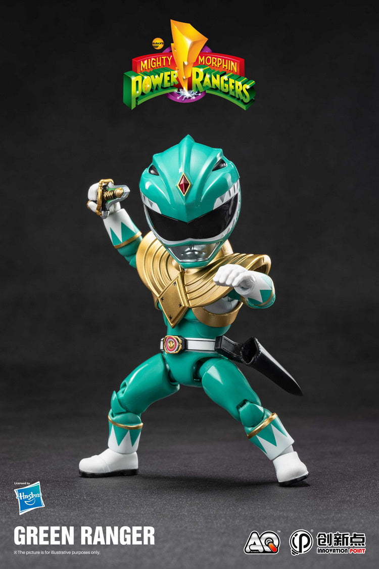 Action Q Power Rangers Action Q Mighty Morphin Green Ranger