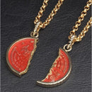 OOO Ankh Cracked Medal Pendant