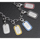 Kamen Rider Grease Dog Tag Charm Bracelet