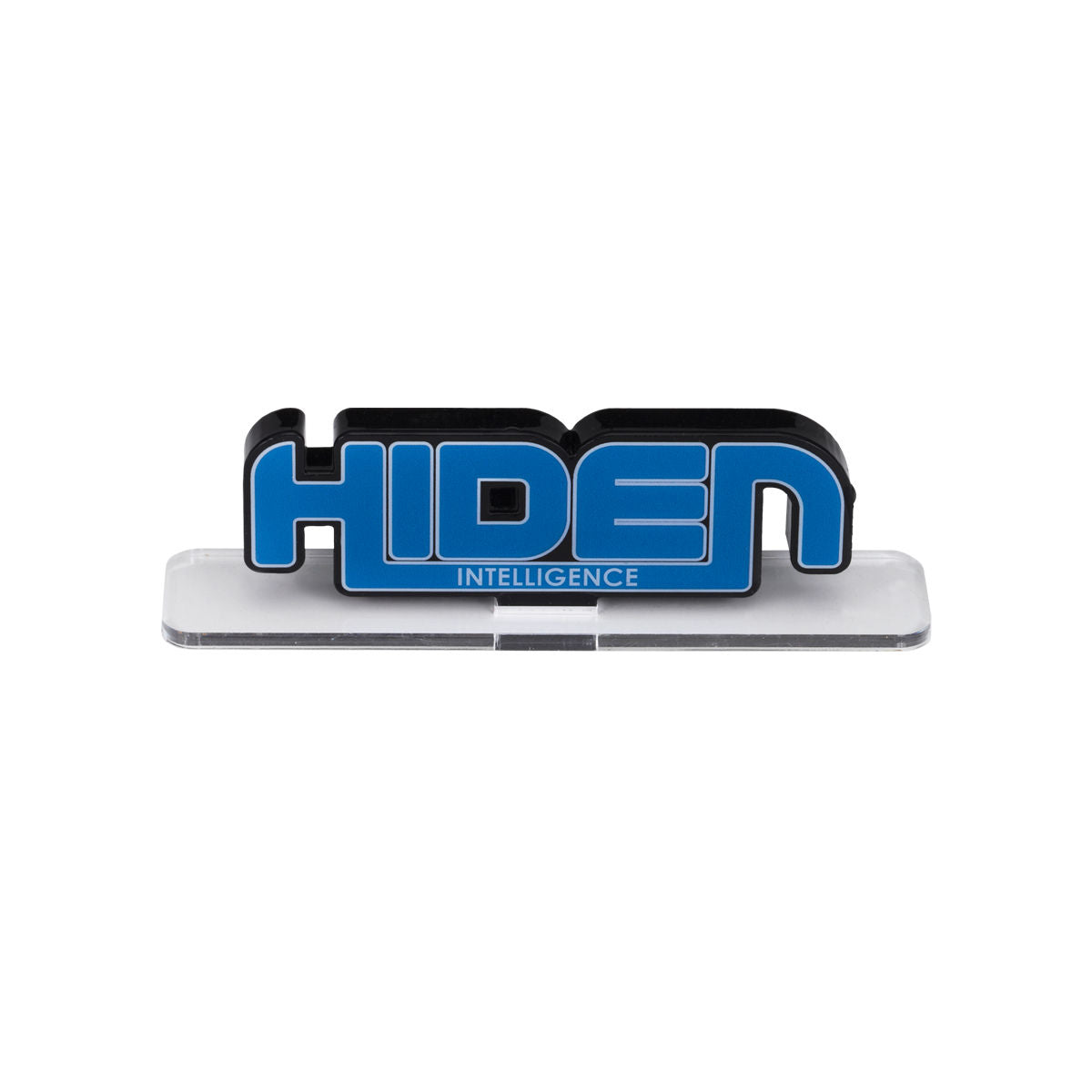 Zero One Hiden Intelligence Acrylic Logo Display