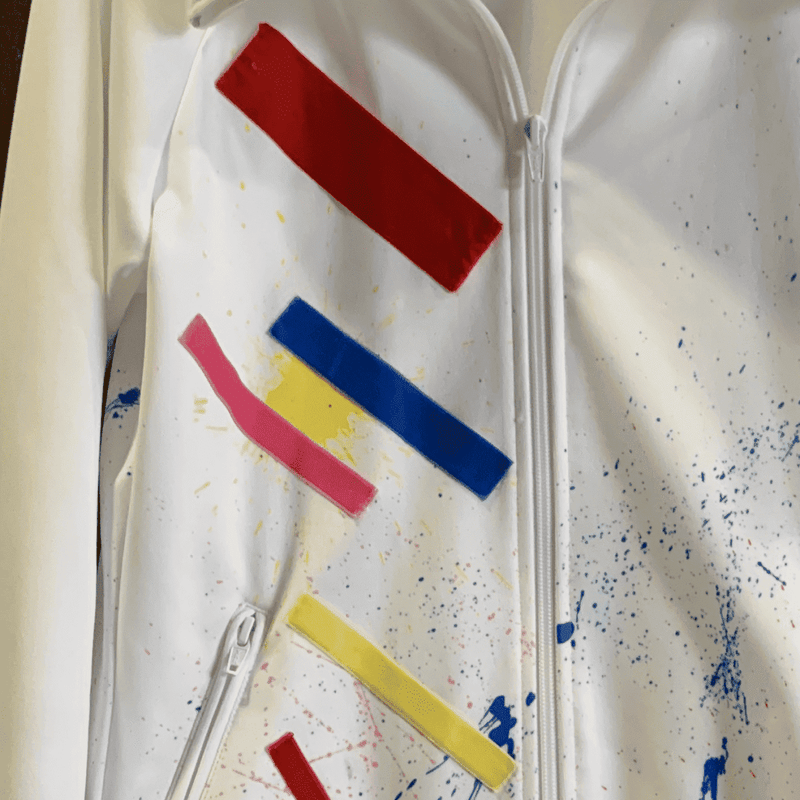 Kaito's Paint-Splattered Jacket
