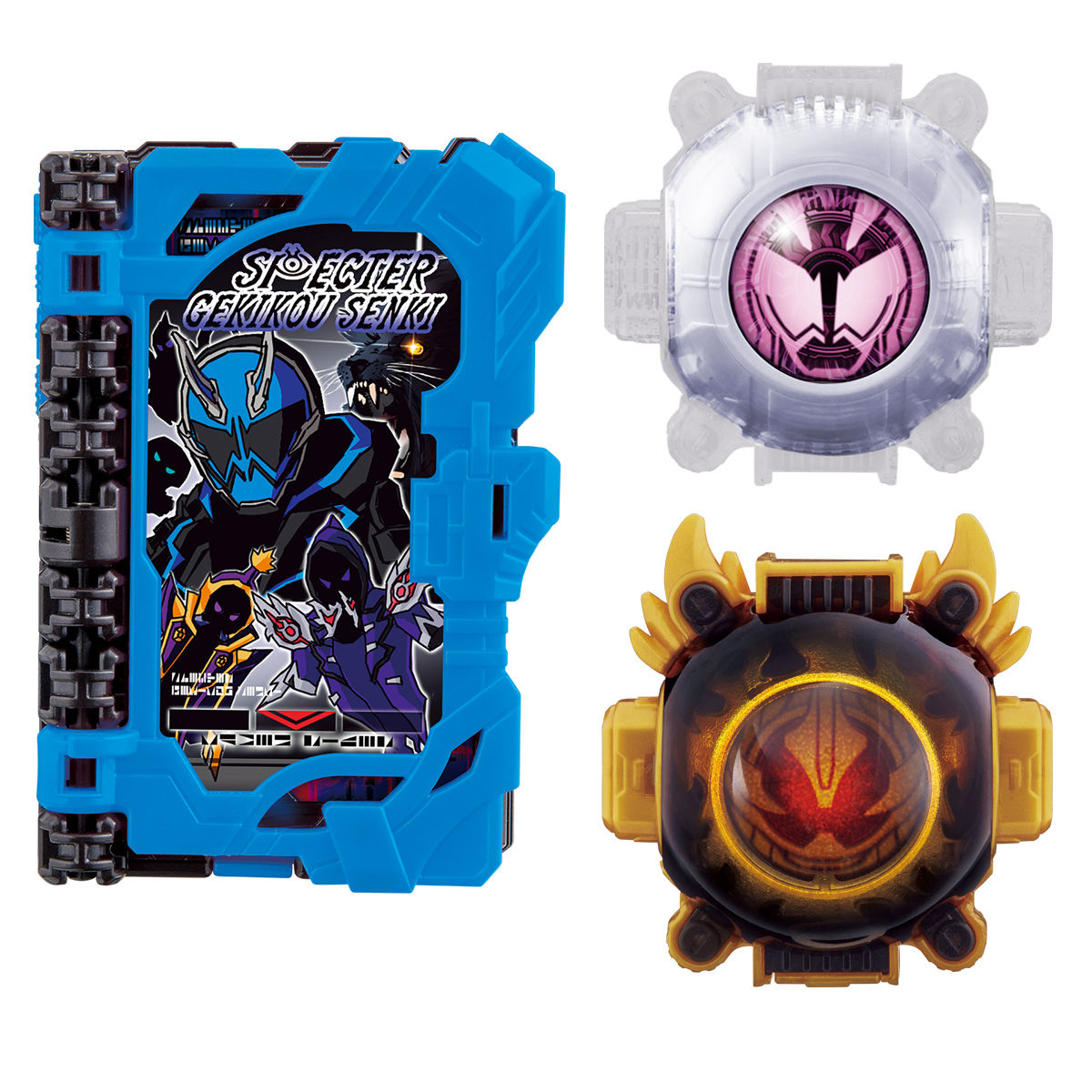 Specter Ride Watch Box Specter Wonder Ride Book, Kanon Specter & Yujou Burst Ghost Eyecons Se