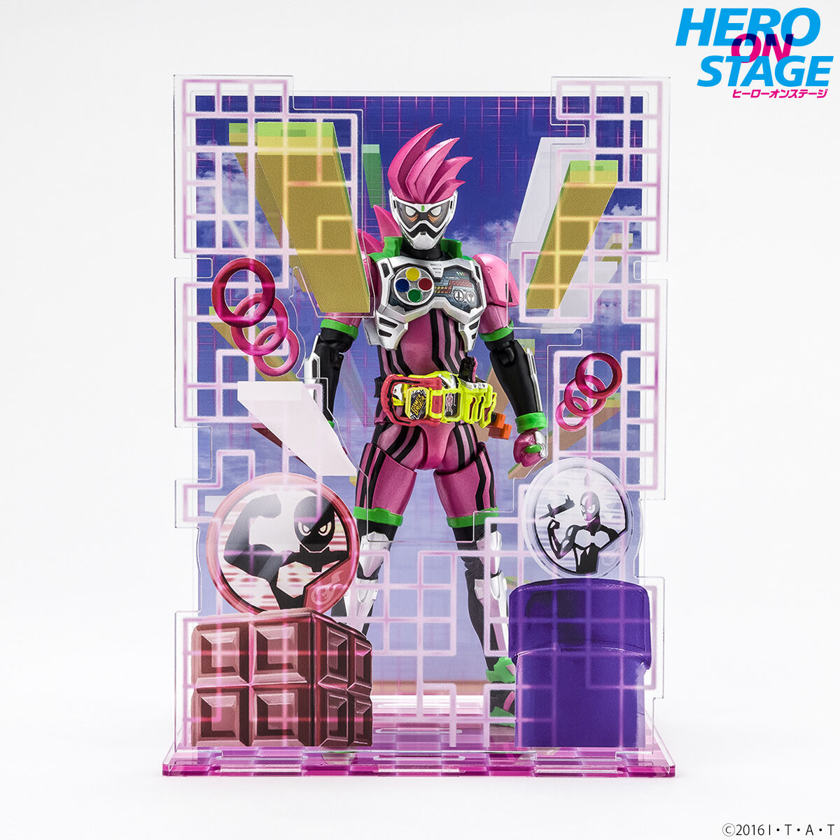 Hero On Stage Kamen Rider Ex-Aid Display