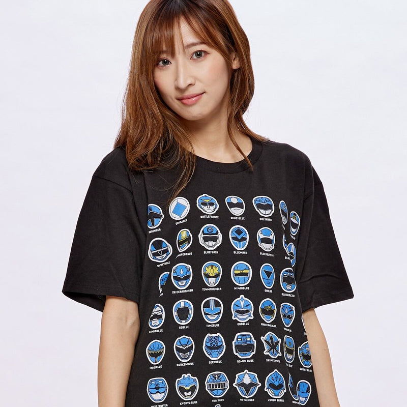 Super Sentai 45th Anniversary Blue Ranger T-Shirt