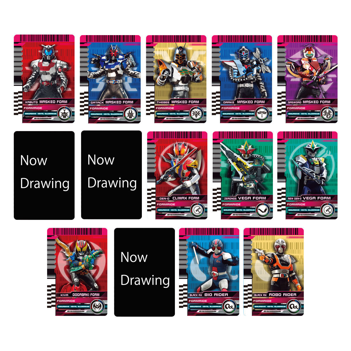 Csms Card CSM Rider Card Set Extra