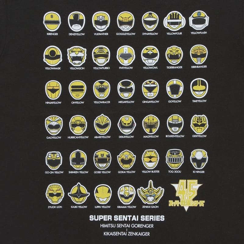 Super Sentai 45th Anniversary Yellow Ranger T-Shirt