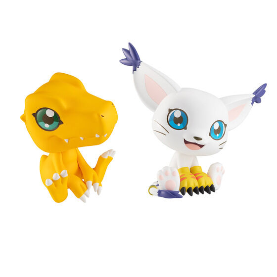 Agumon & Tailmon Digimon Adventure Lookup Figure Set