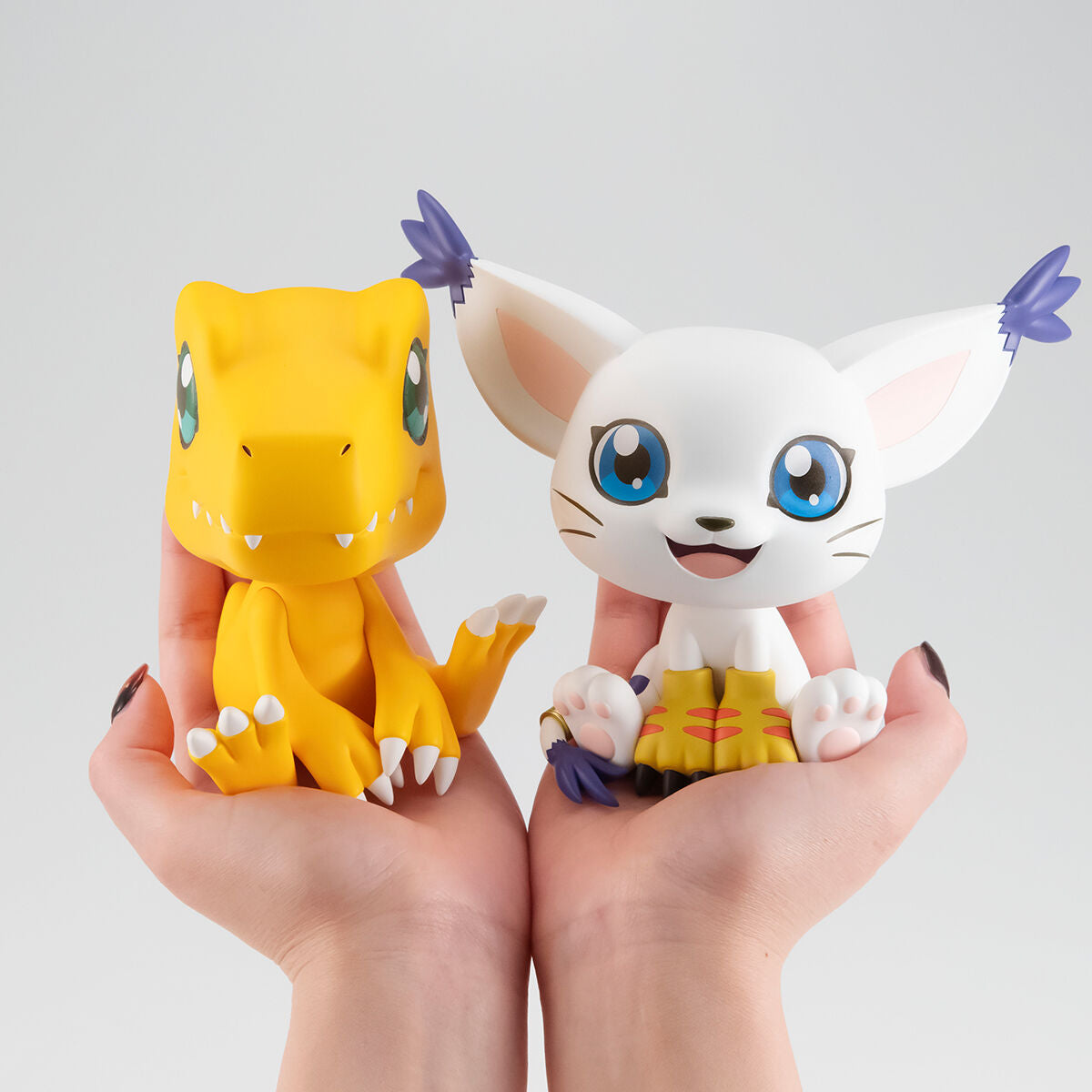 Agumon & Tailmon Digimon Adventure Lookup Figure Set