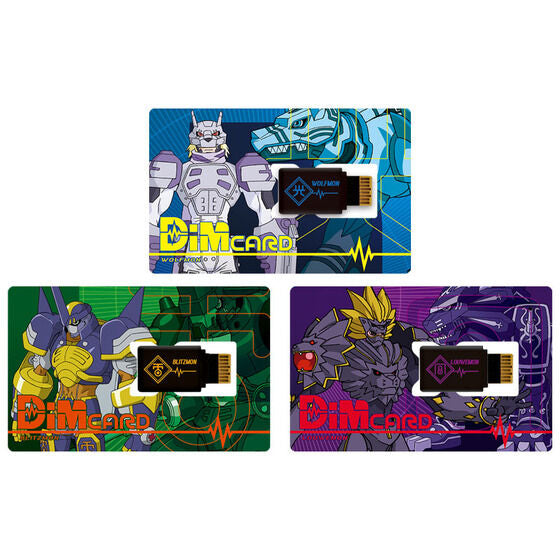 Digimon Dim Card set EX3 Digimon Frontier