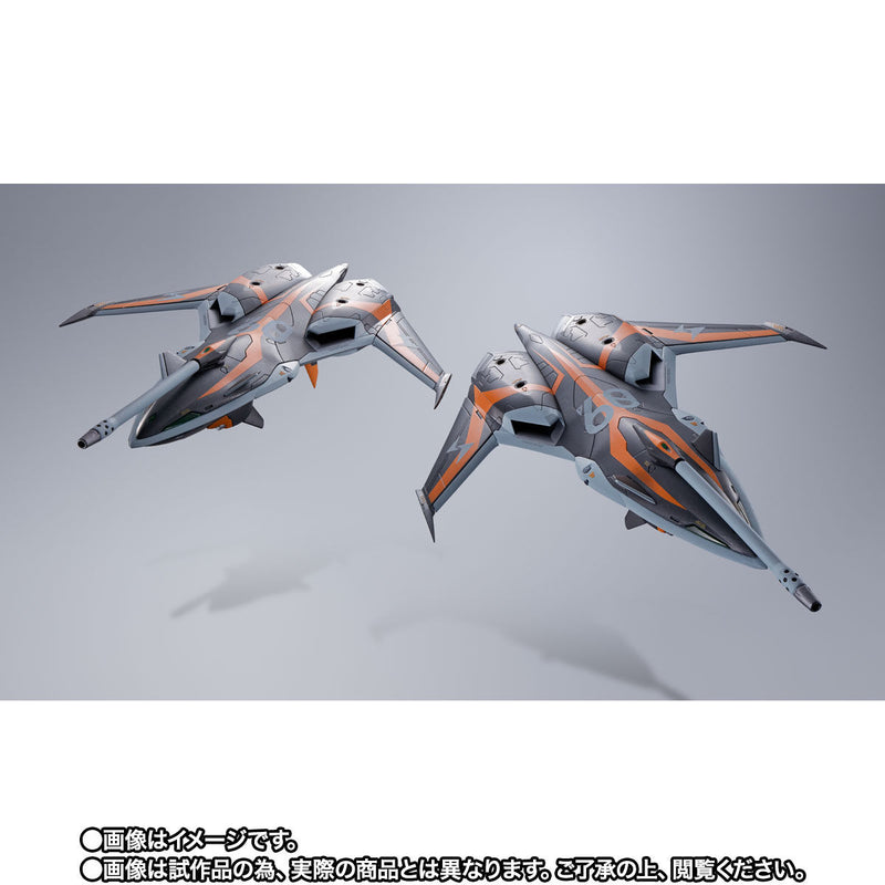 DX Chogokin VF-31AX Kairos Plus (Hayate Immelmann) Super Ghost Set