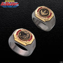Zyuranger Dino & Dragon Buckler Ring