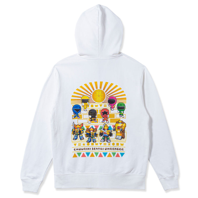 Ohranger Chibi Zip Hoodie