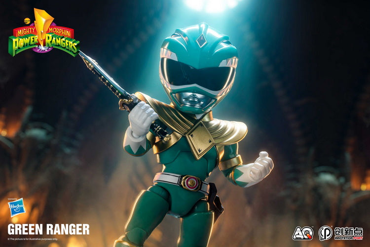 Action Q Power Rangers Action Q Mighty Morphin Green Ranger