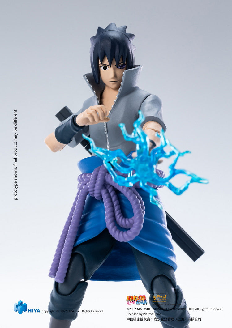 HIYA Toys Exquisite Basic Naruto 1/12 Sasuke Uchiha