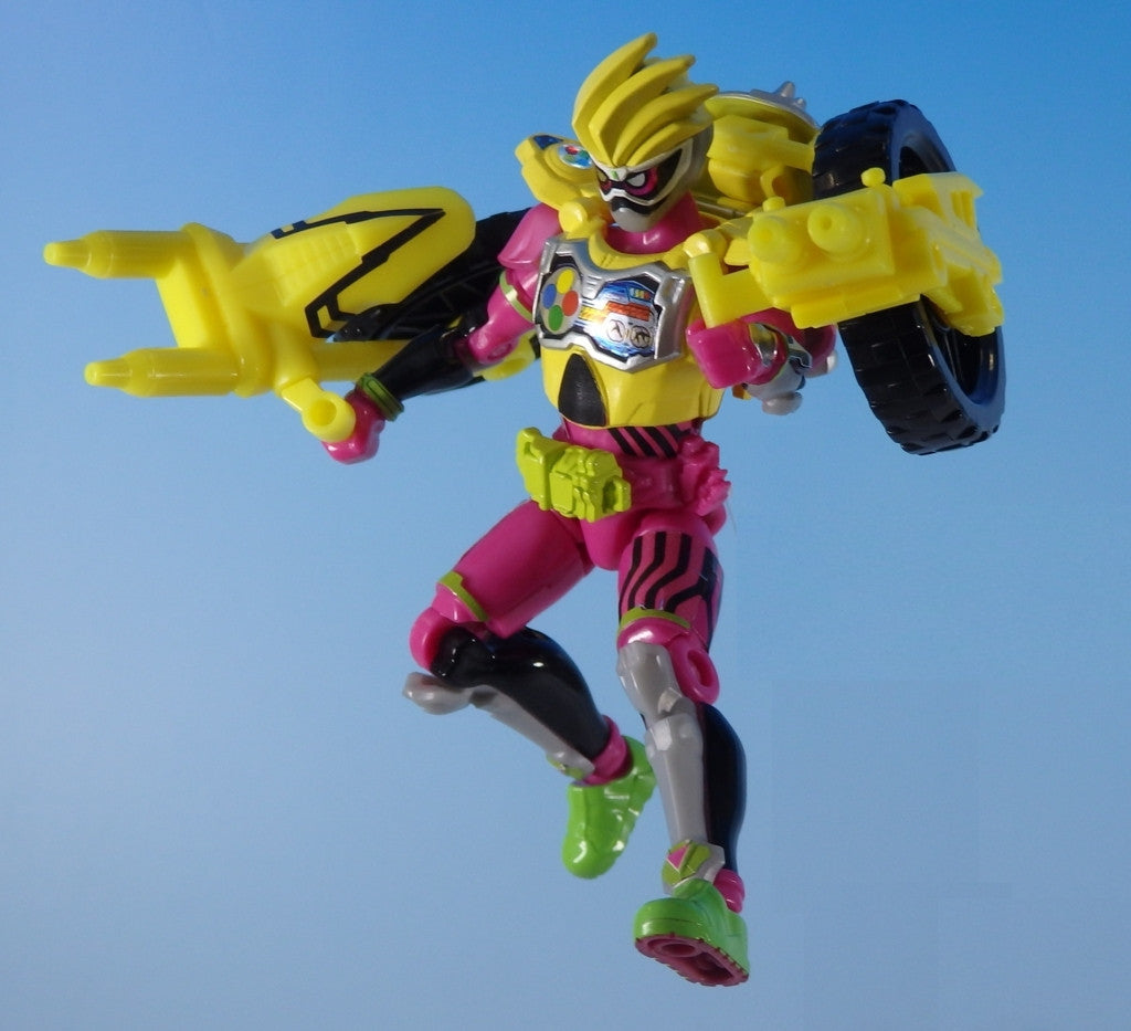 Ex-Aid Bike Action Gamer Level 0 w/ Medals & Cards