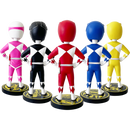 Power Rangers Bobbleheads Set