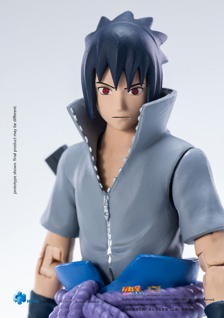 HIYA Toys Exquisite Basic Naruto 1/12 Sasuke Uchiha