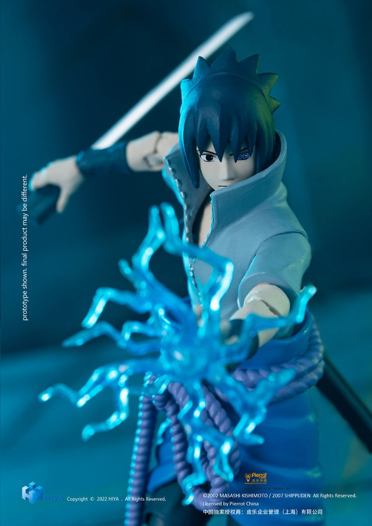 HIYA Toys Exquisite Basic Naruto 1/12 Sasuke Uchiha