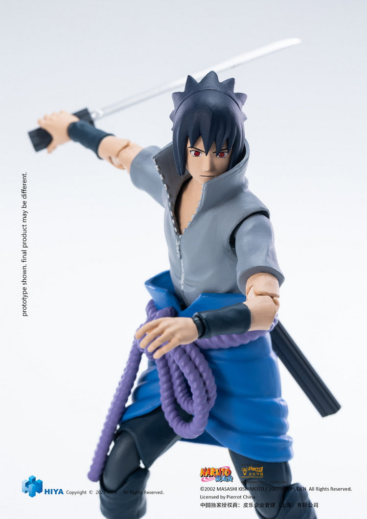 HIYA Toys Exquisite Basic Naruto 1/12 Sasuke Uchiha