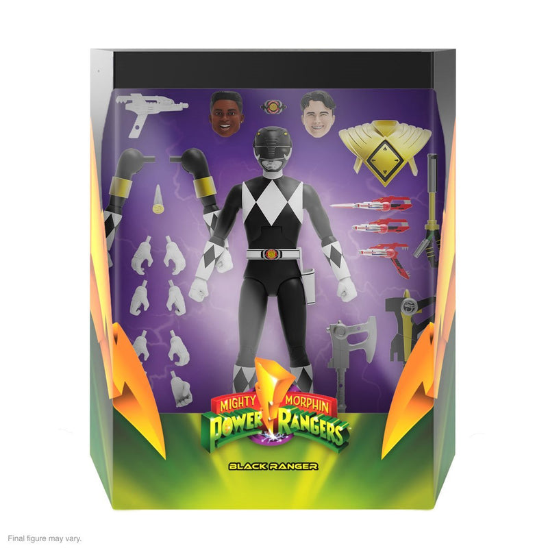[PREORDER] Black Ranger Super7 Power Rangers ULTIMATES!